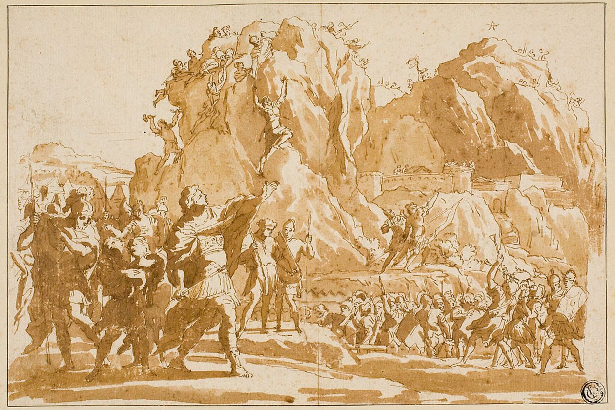 Cerco de Jericó de Giovanni Francesco Grimaldi
