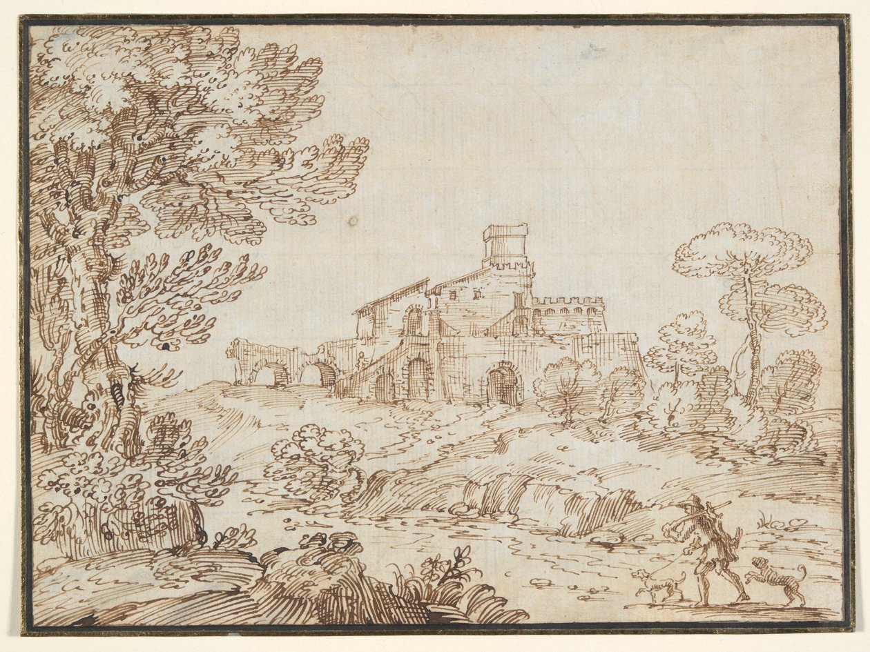 Termi de Caracalla (Banhos de Caracalla) de Giovanni Francesco Grimaldi