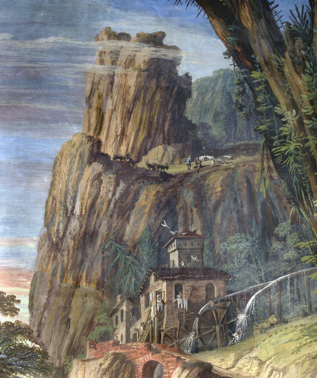 Moinho, detalhe de Giovanni Ghisolfi