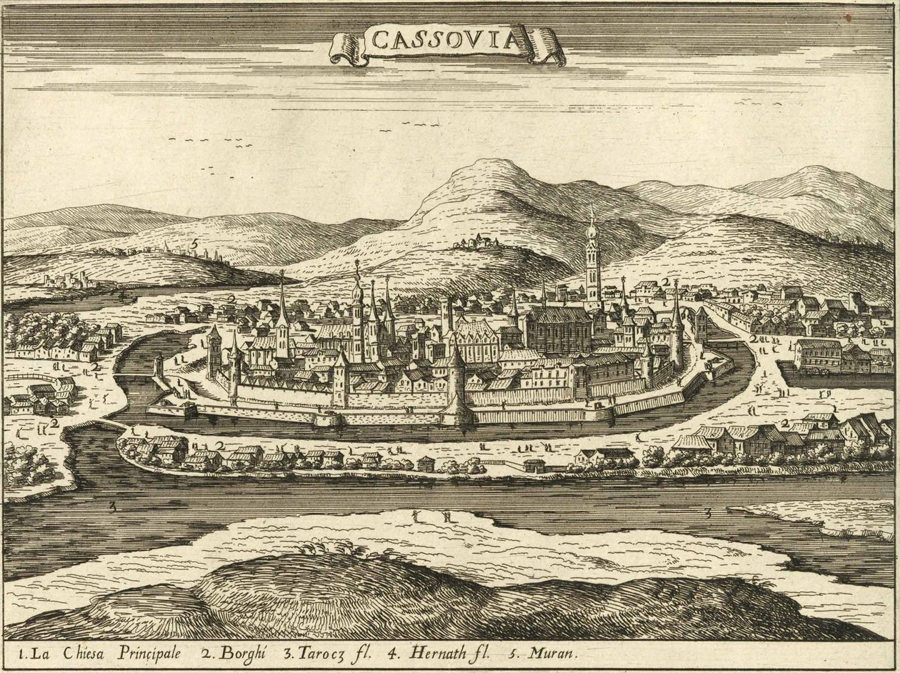 Castelo de Košice (Giovanni Giacomo De Rossi, 1683) de Giovanni Giacomo De Rossi