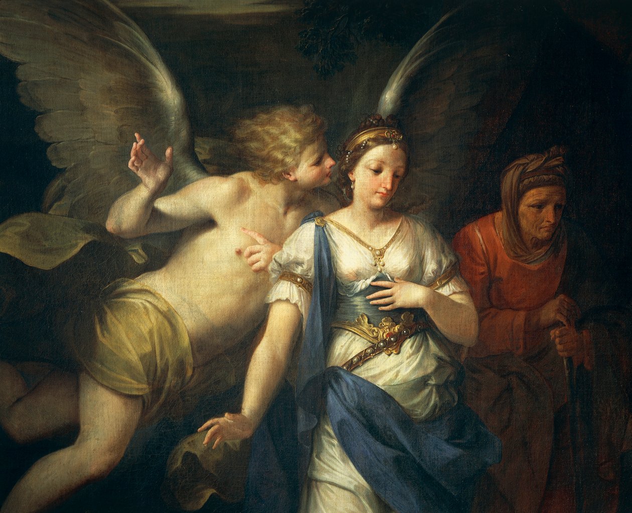 Anjo inspirador Judith de Giovanni Gioseffo da Sole