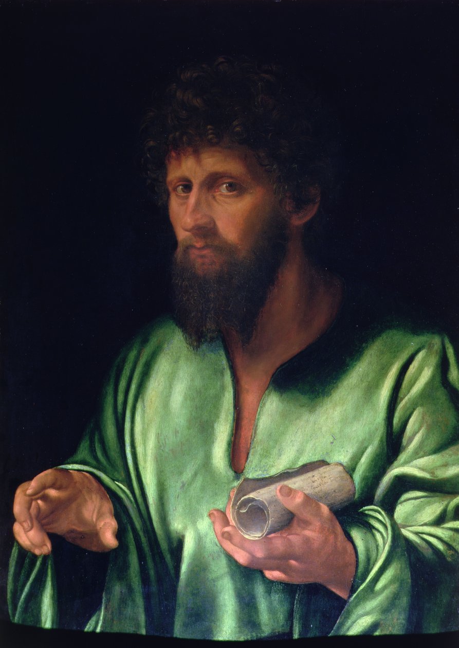 Um filósofo da antiguidade de Giovanni Girolamo Savoldo