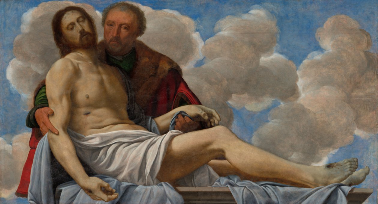 Cristo com José de Arimatéia de Giovanni Girolamo Savoldo
