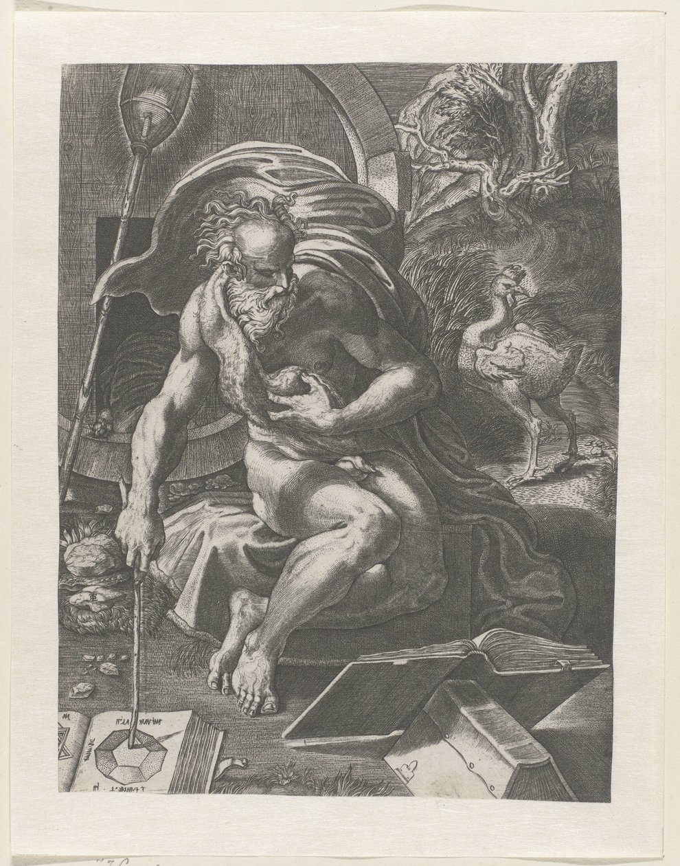 Diógenes de Giovanni Jacopo Caraglio (attributed to)