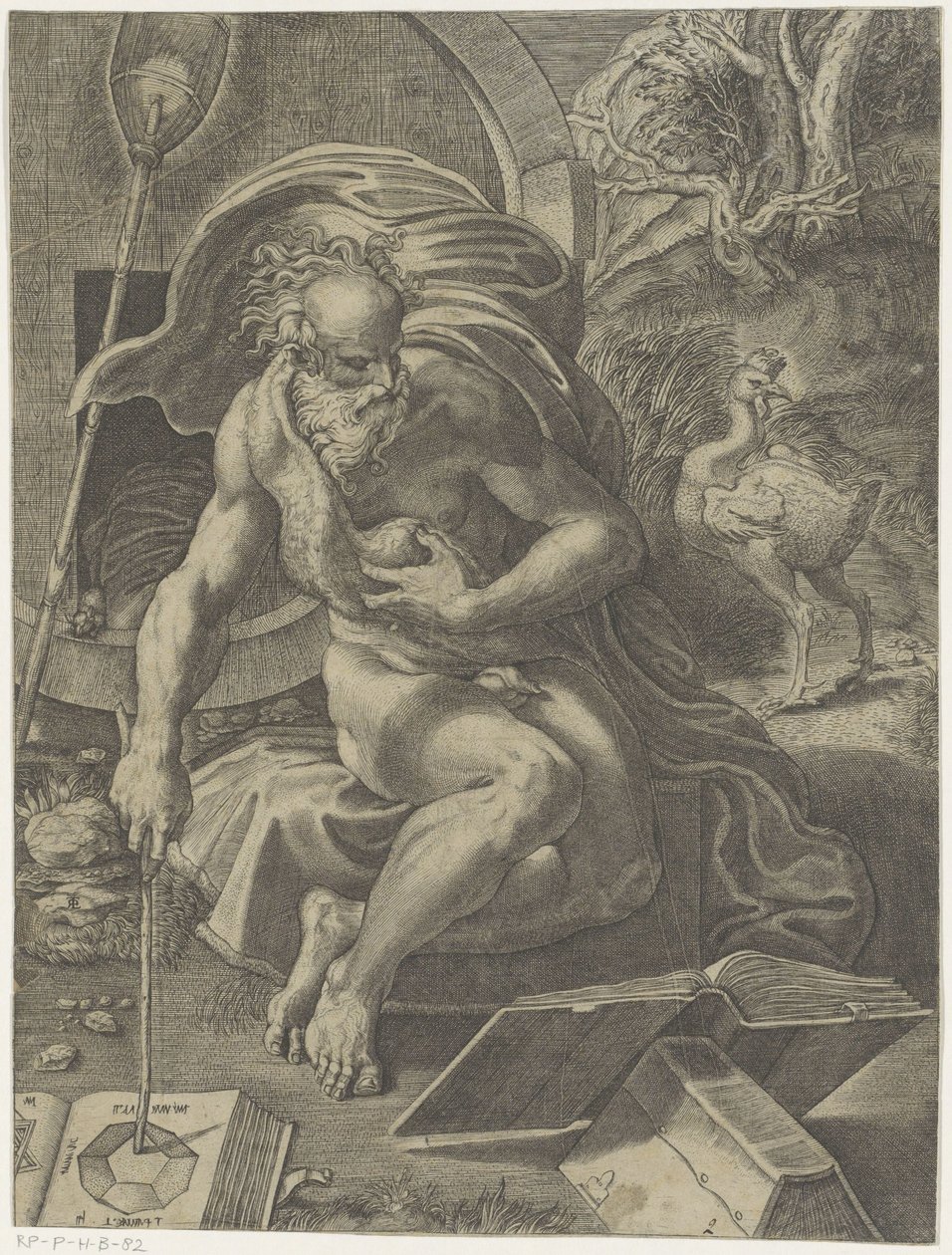 Diogenes de Giovanni Jacopo Caraglio (attributed to)