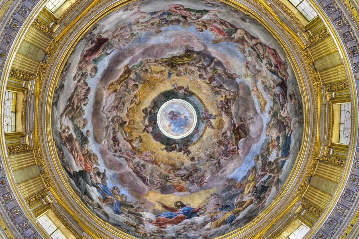 Glória do Paraíso". de Giovanni Lanfranco