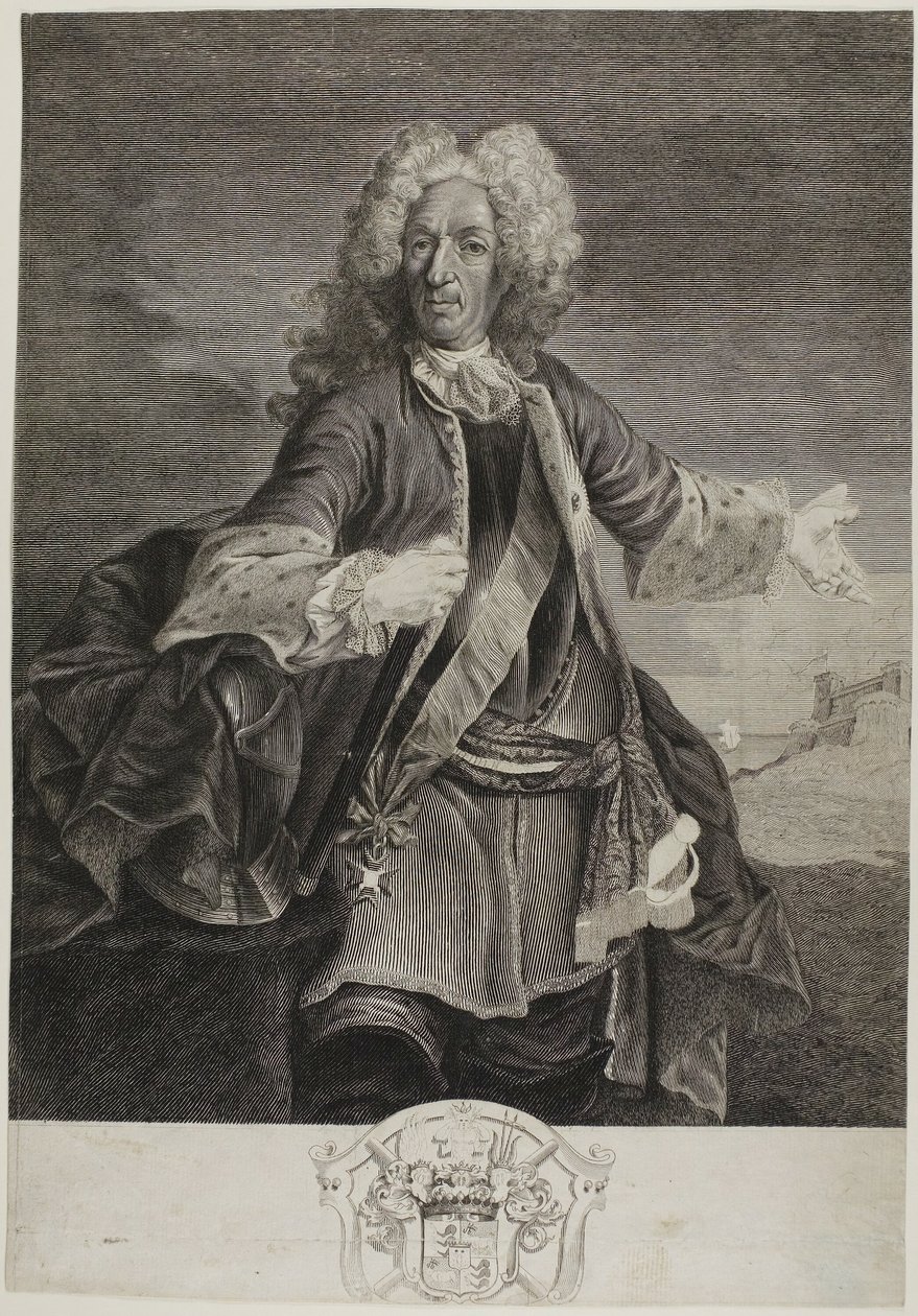Johann Matthias, Conde de Schulenburg. de Giovanni Marco Pitteri