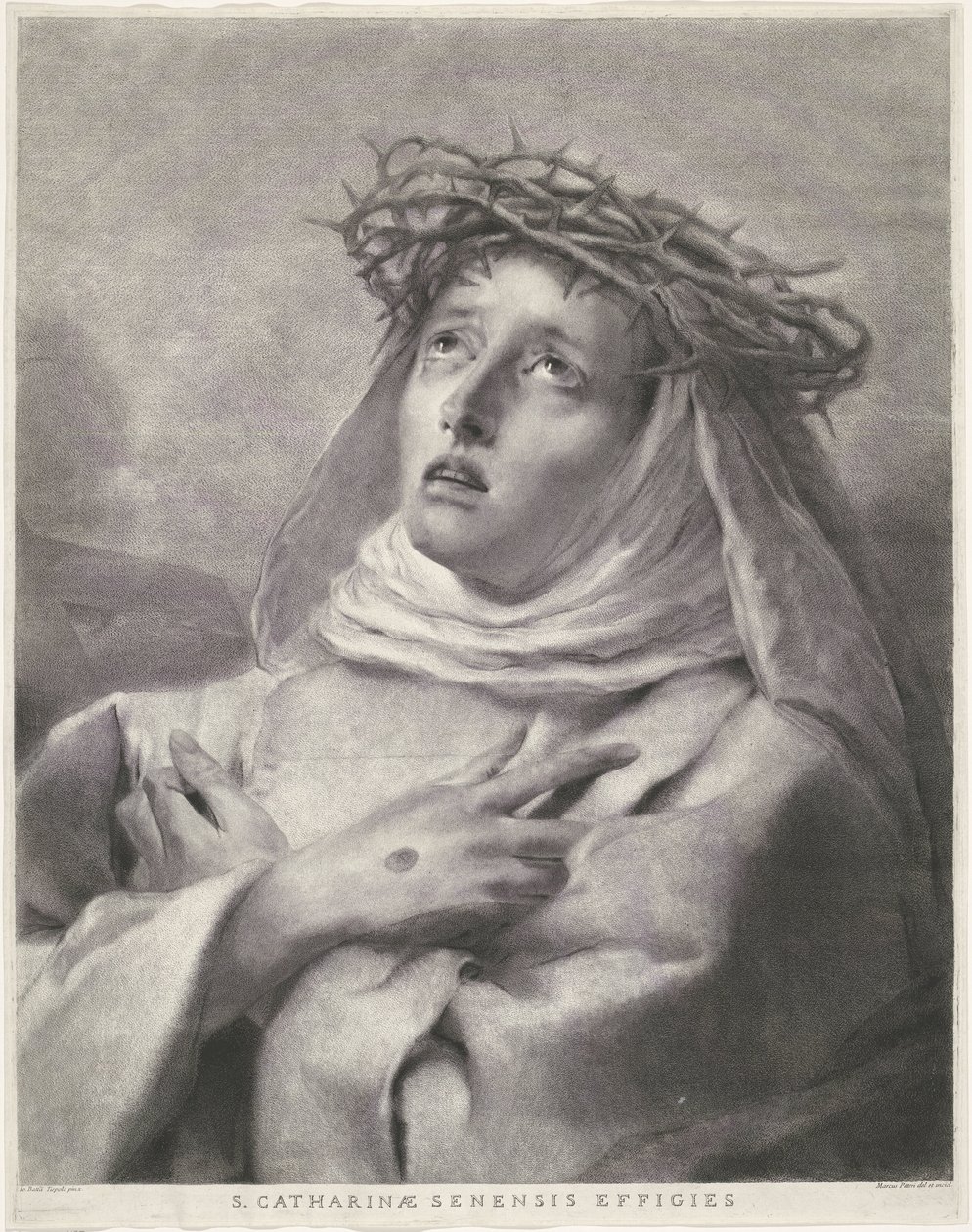 Santa Catarina de Sena de Giovanni Marco Pitteri