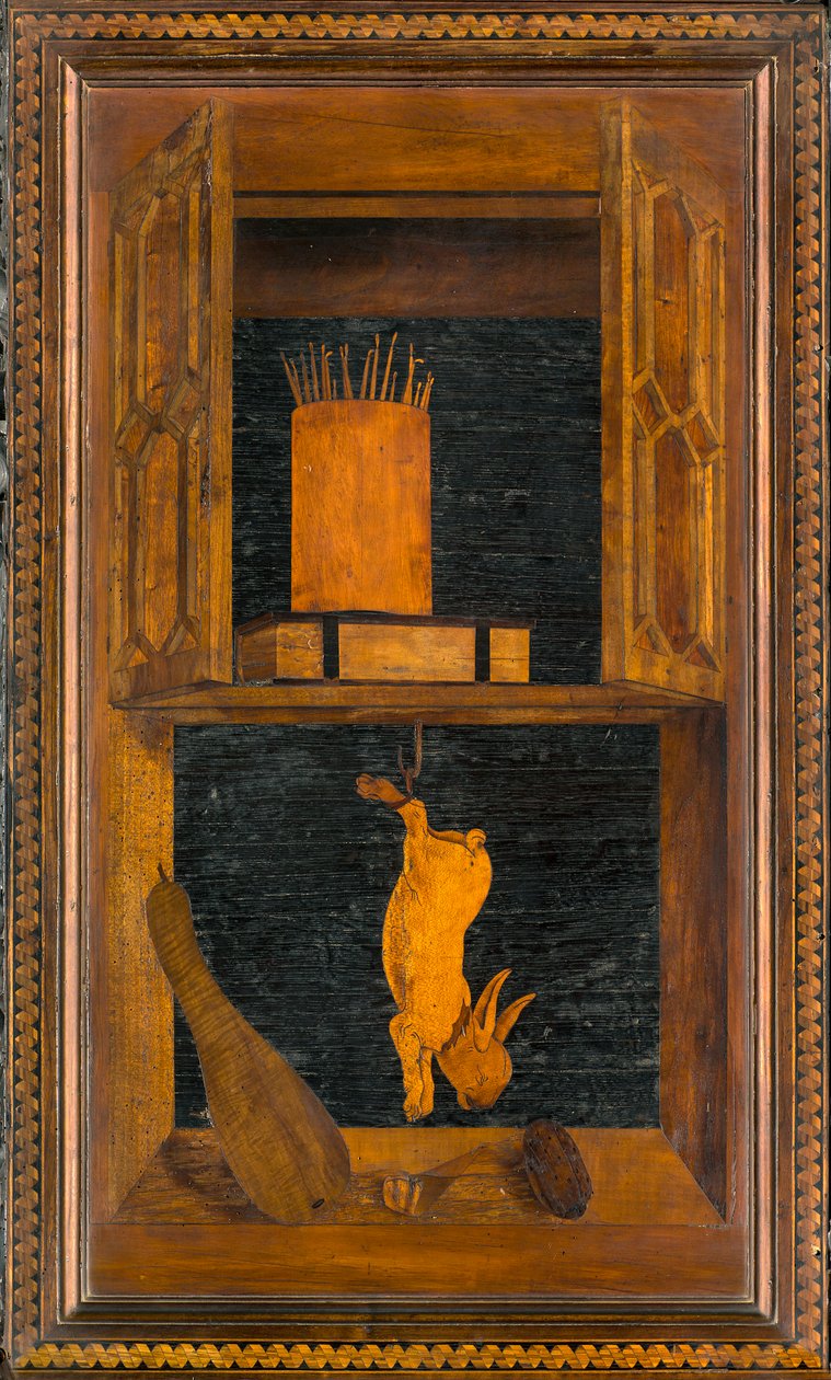 Coro Canônico Ligeano, Inlaid de Giovanni Maria Platina 1484, Superior Stall de Giovanni Maria Platina