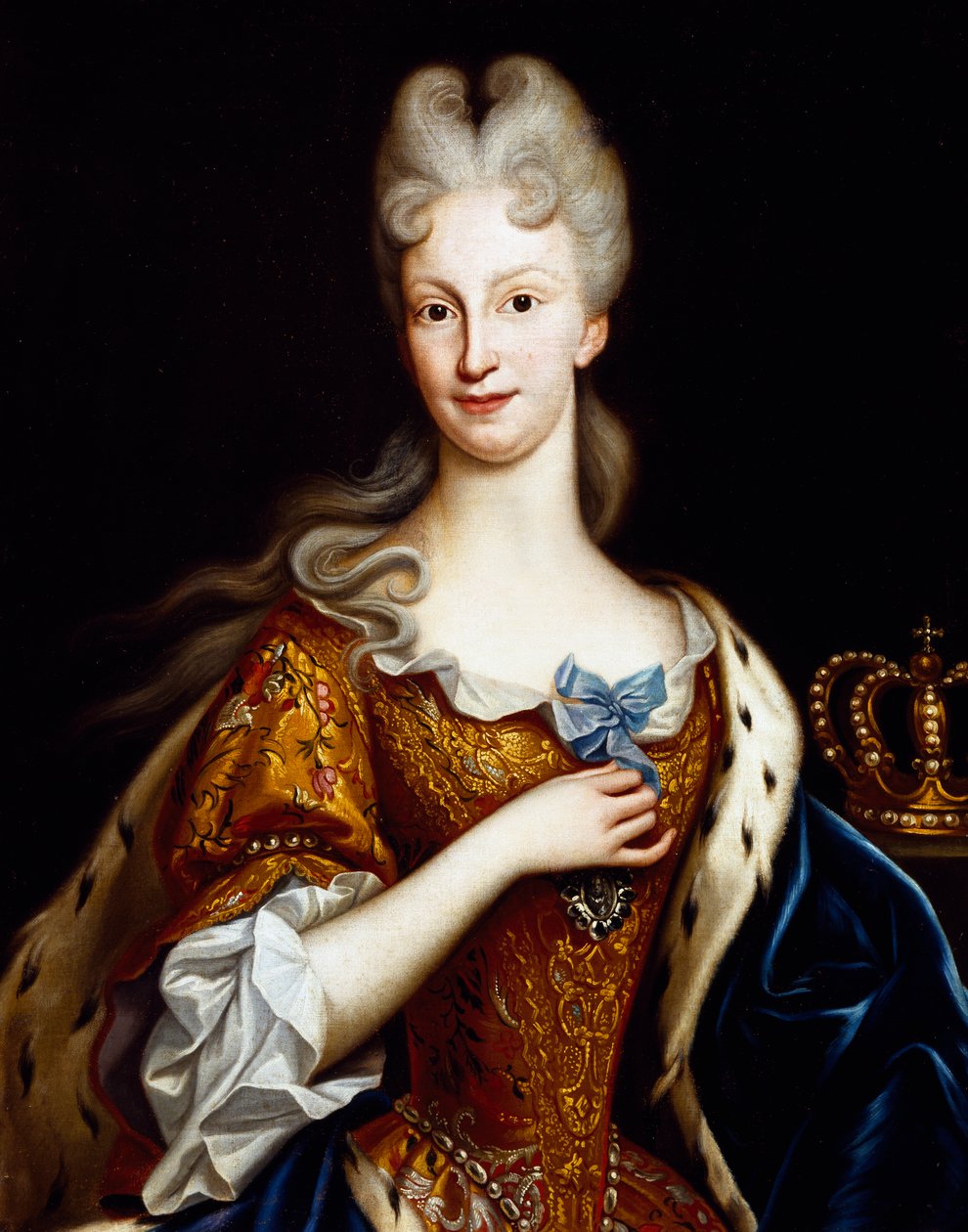 Retrato de Elisabeth Farnese (Parma de Giovanni Maria delle called Mulinaretto Piane