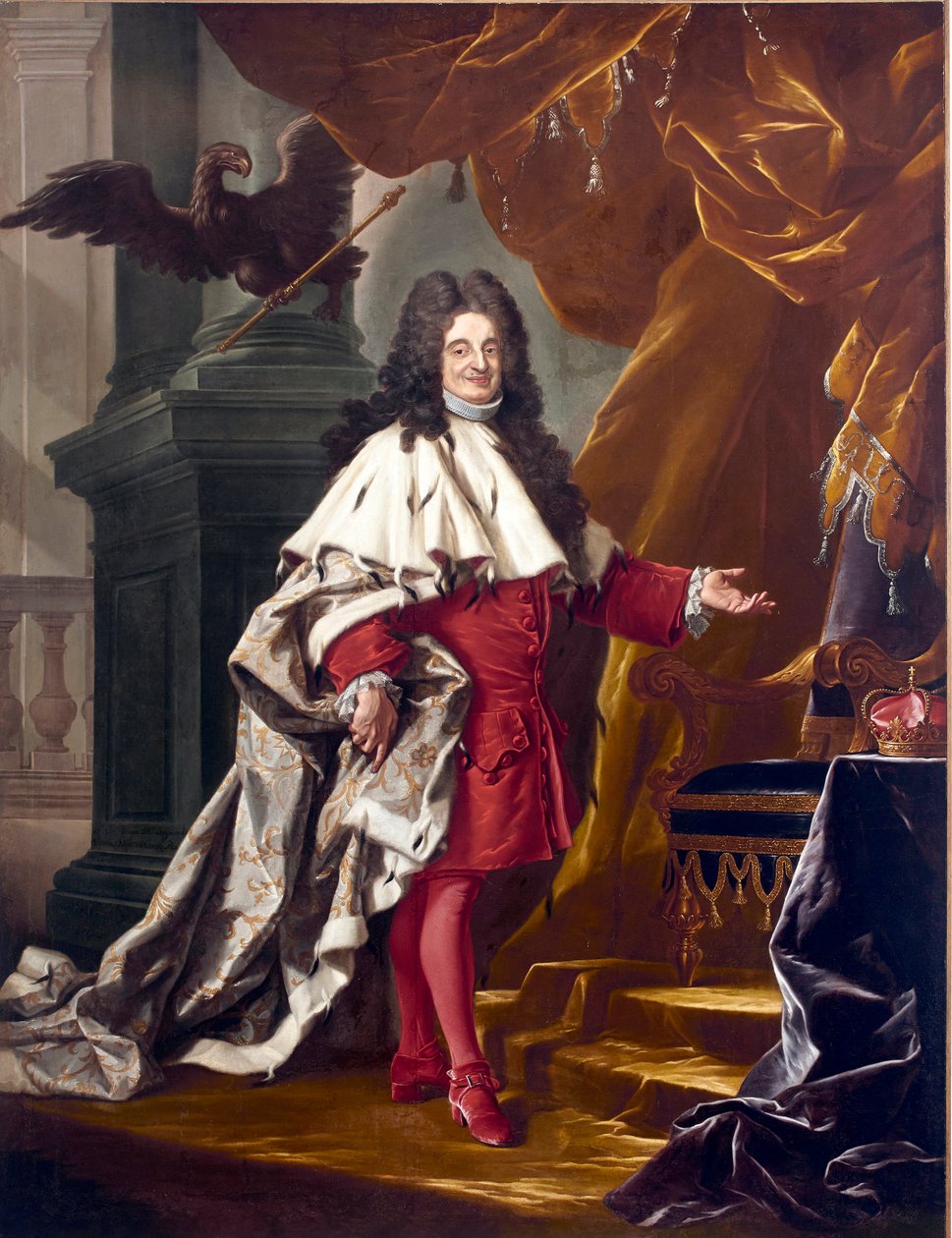 Retrato de Francesco Maria Imperiale Lercari (1629-1712) Doge de Genes (Retrato dos Doges de Génova Francesco Maria Imperiale Lercari) Pintura de Giovanni Maria Dellepiane dit "il Mulinaretto" Genes, Musei di Strada Nuova de Giovanni Maria delle called Mulinaretto Piane