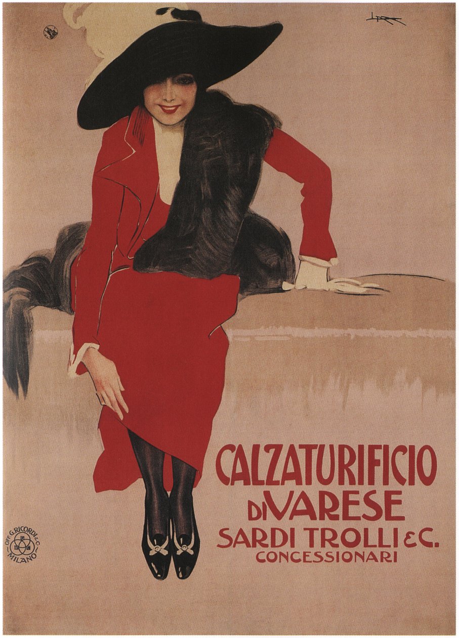 Sapatos Sardi Trolli, 1897 de Giovanni Mataloni