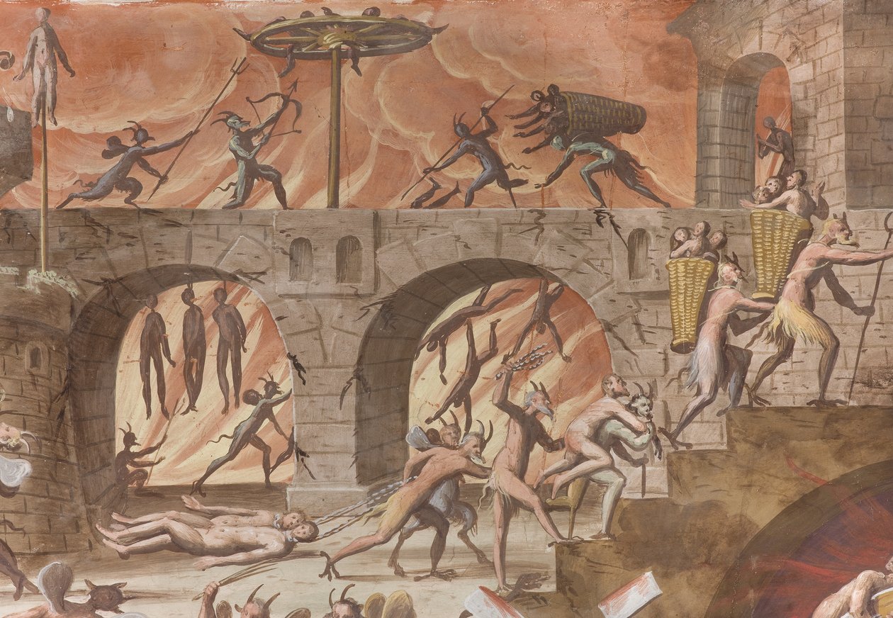 Inferno de Giovanni Mauro della (c.1575 1640) Rovere