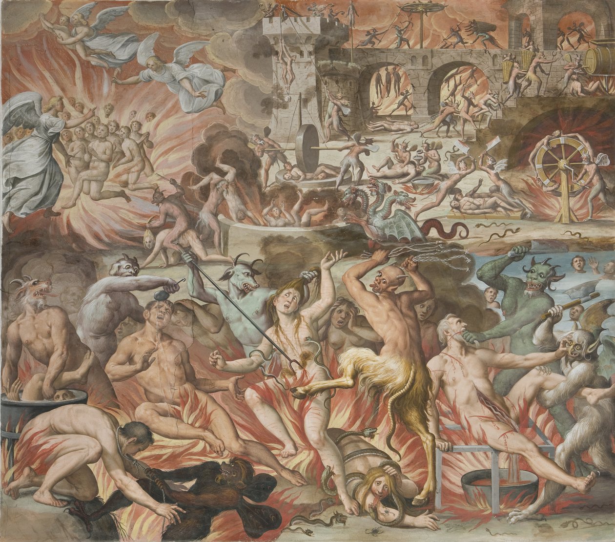 Inferno, 1614 de Giovanni Mauro della Rovere