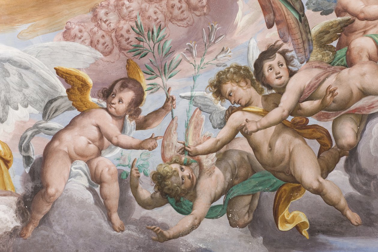 Putti (detalhe de 3496733) de Giovanni Mauro della Rovere