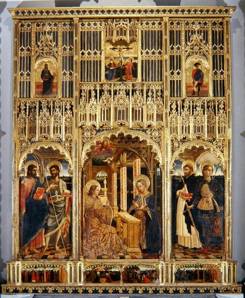 Altar de Anunciação de Giovanni Mazone