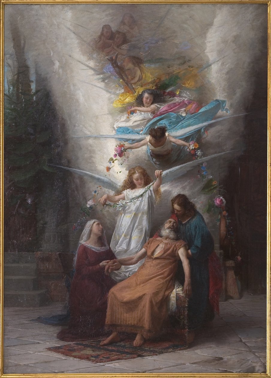 Passagem de São José 1875 (óleo sobre tela) de Giovanni Muzzioli
