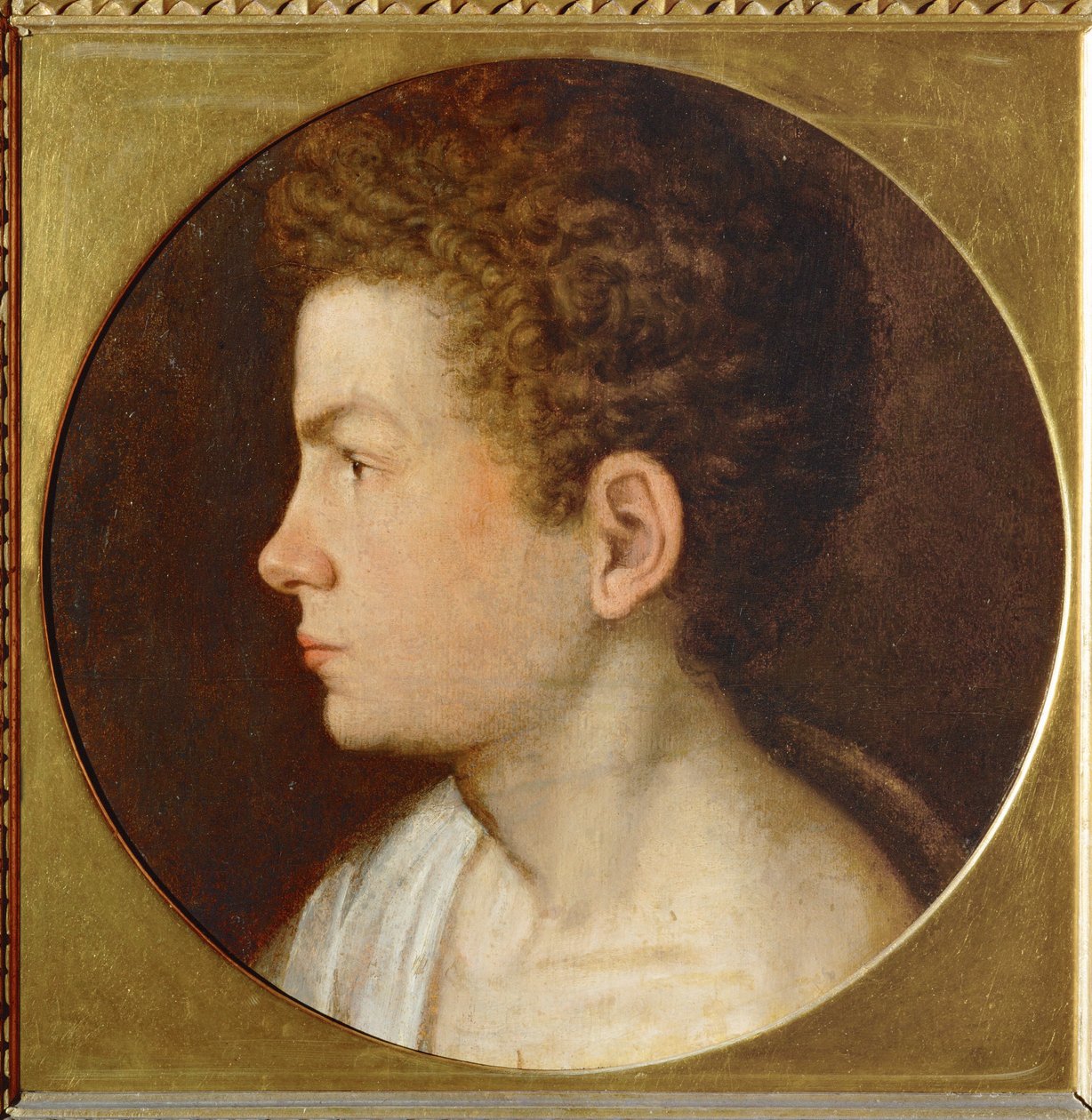 Autorretrato ... (pintura sobre tela) de Giovanni Paolo Lomazzo