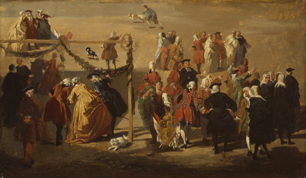 Festival na Piazza Navona de Giovanni Paolo Panini