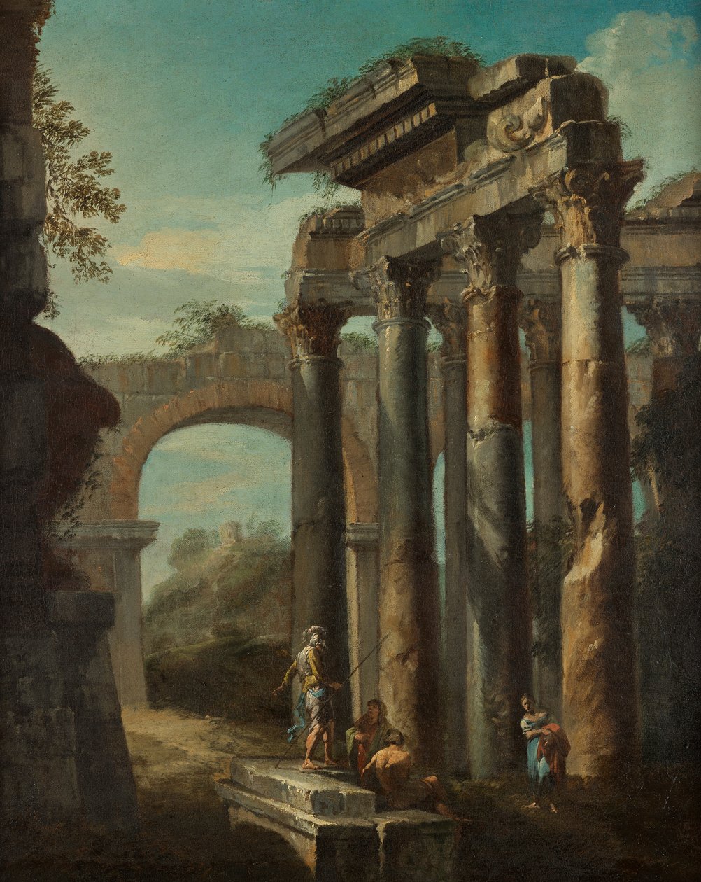 Ruínas romanas de Giovanni Paolo Pannini