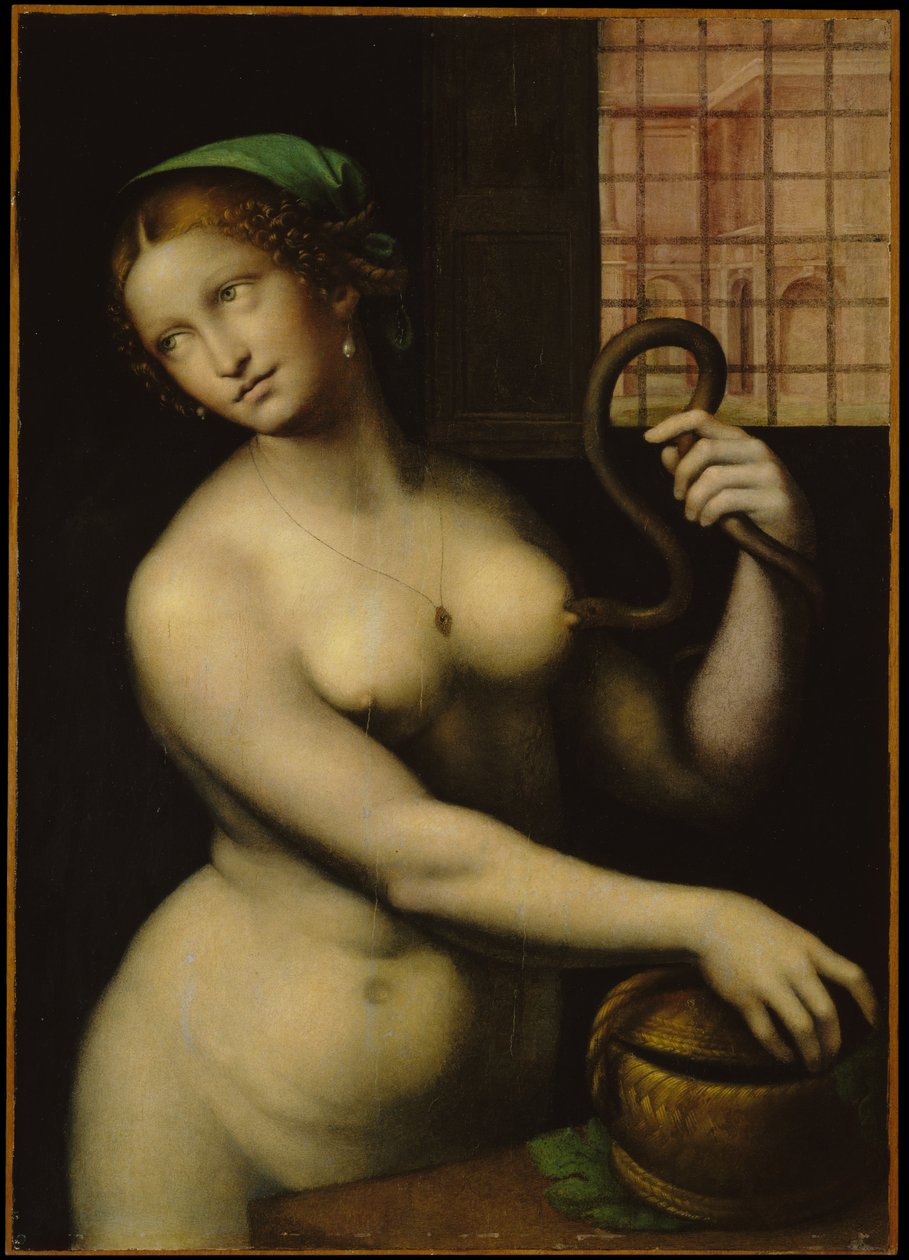Cleopatra de Giovanni Pietro Rizzoli (attr. to) Giampietrino