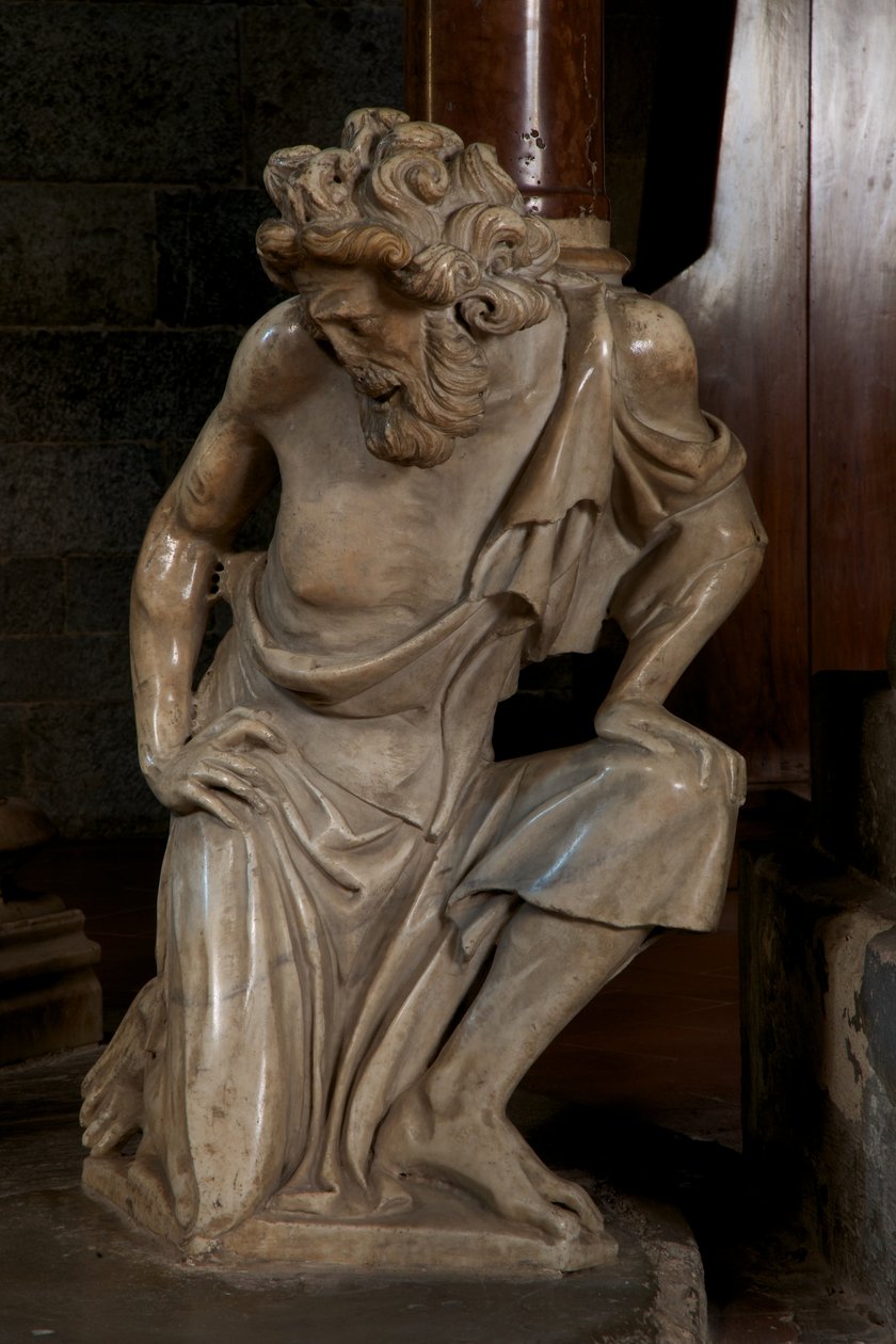 O púlpito na Igreja de Sant