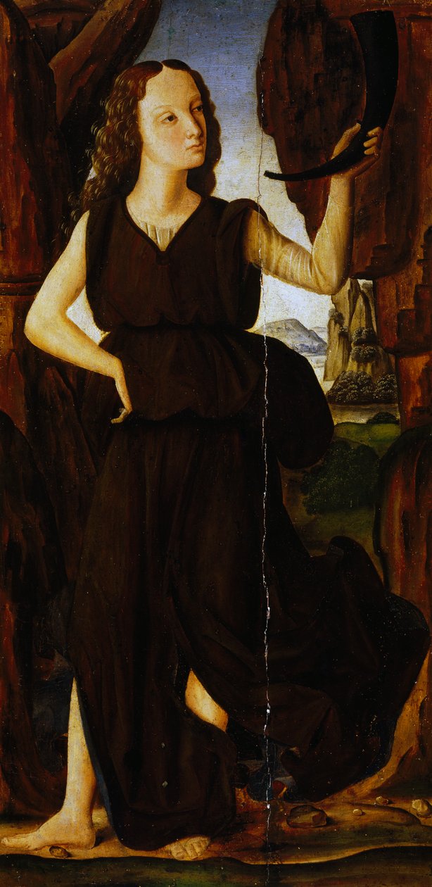 A Musa Melpomene de Giovanni Santi