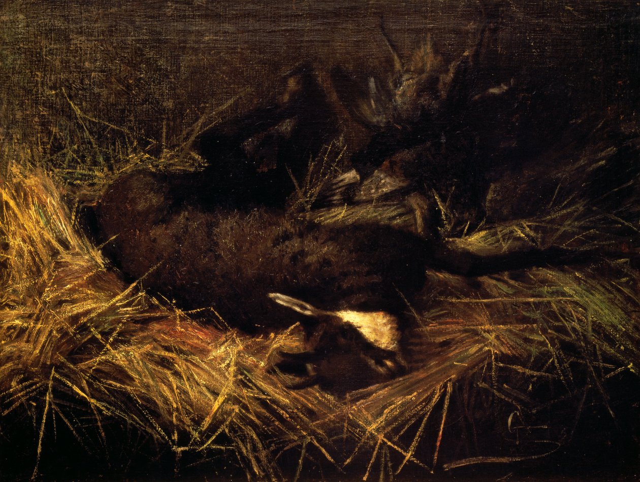 Camurça morta de Giovanni Segantini