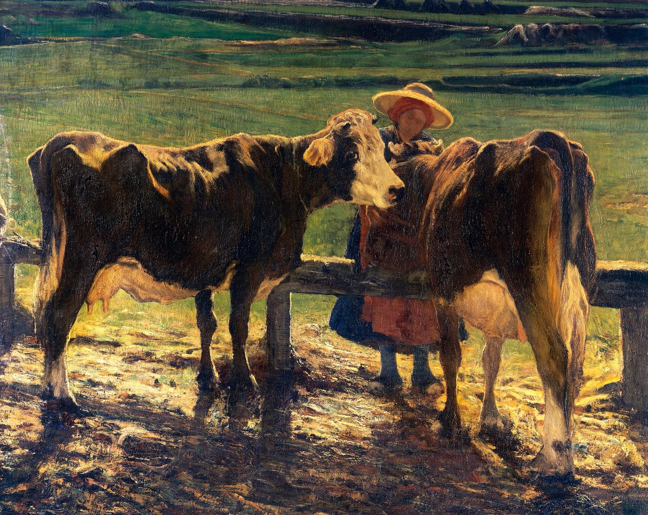 Pastoreio de Giovanni Segantini