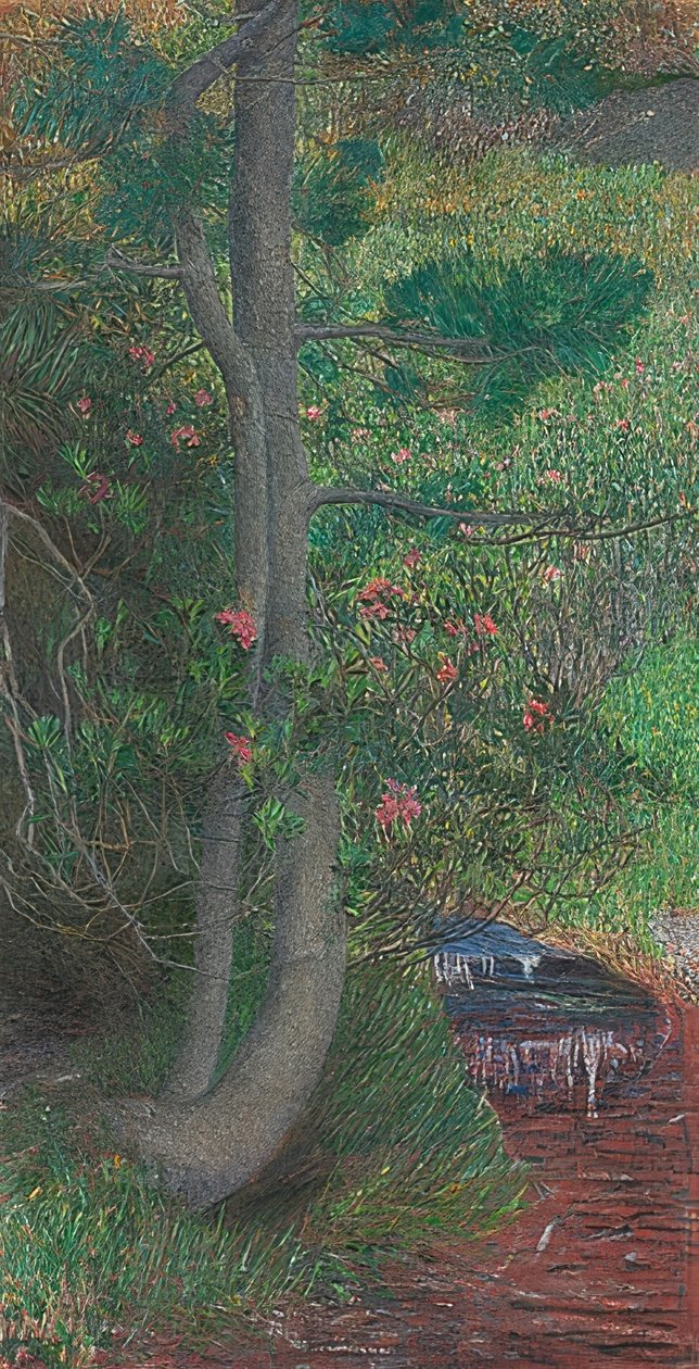 Pinheiro Por volta de 1897 de Giovanni Segantini
