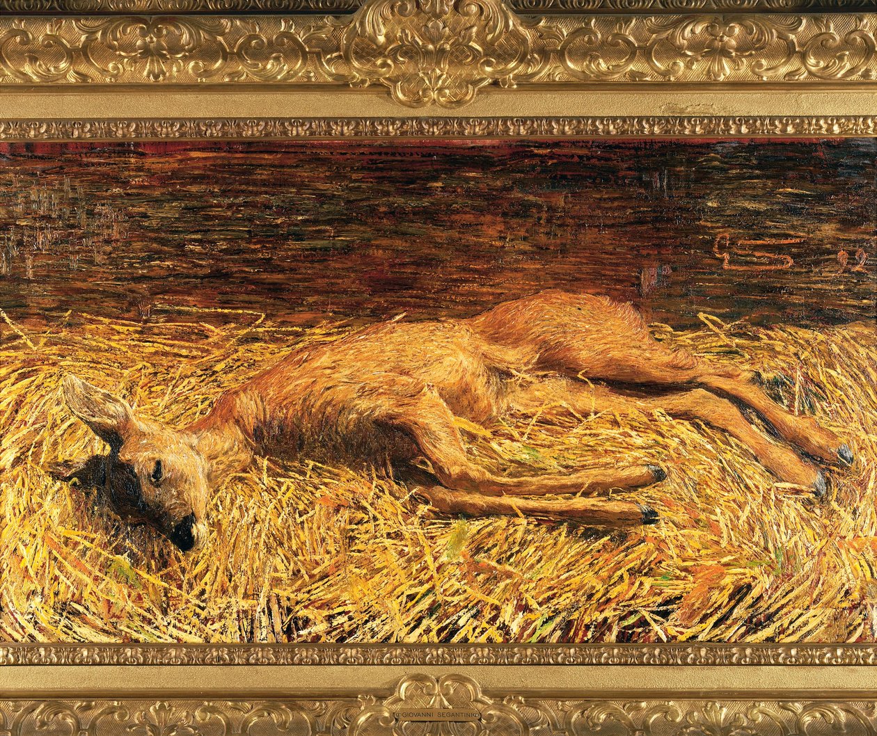 Suíça, Saint Moritz, Veado Morto de Giovanni Segantini