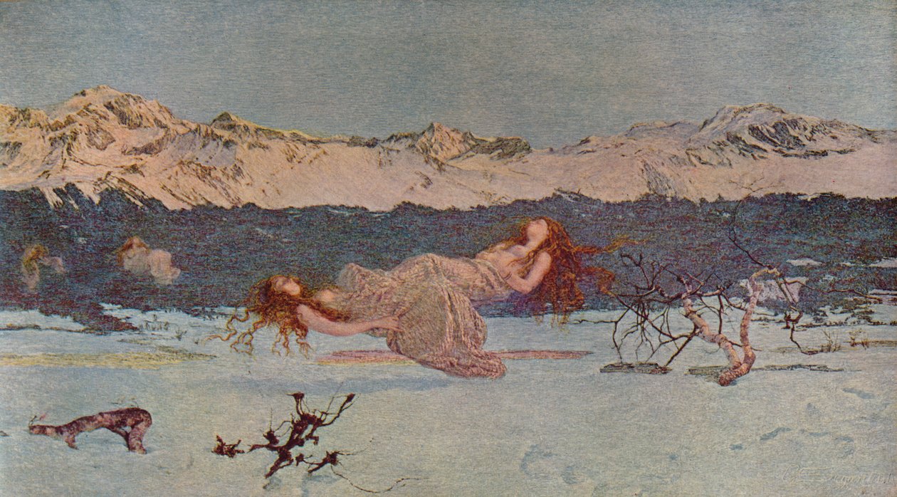 A punição do luxo, 1891 1935 de Giovanni Segantini