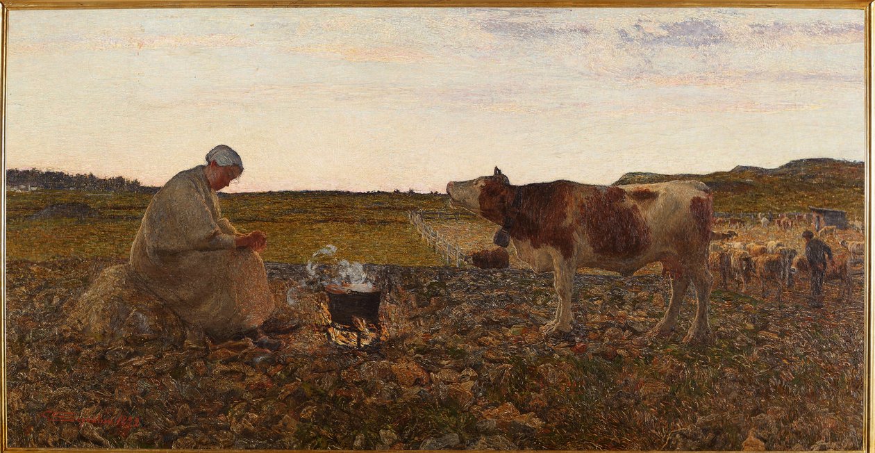 A Hora Triste (pintura de Giovanni Segantini