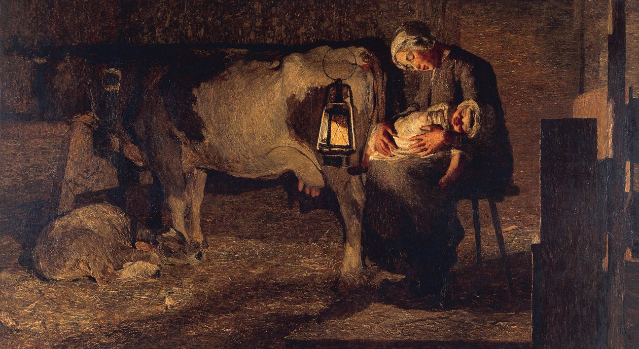Duas mães de Giovanni Segantini