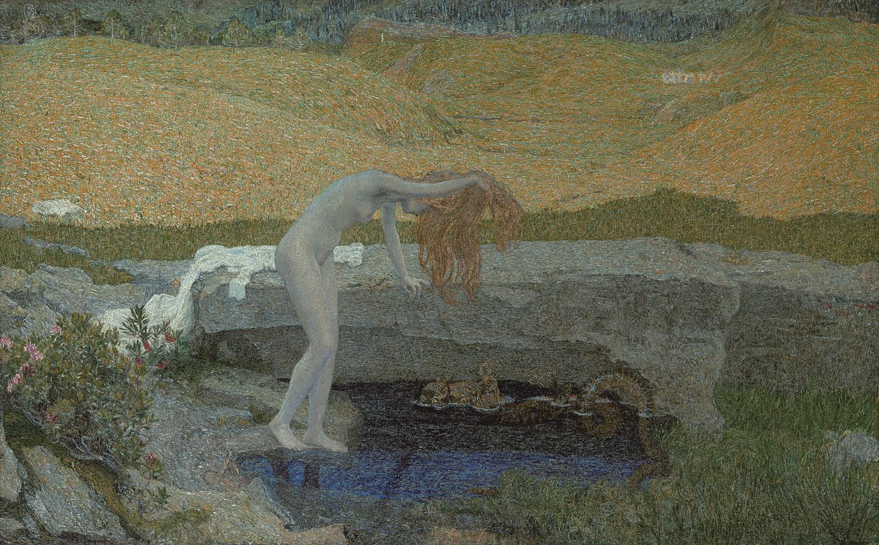 Vanity La Vanità, 1897 de Giovanni Segantini