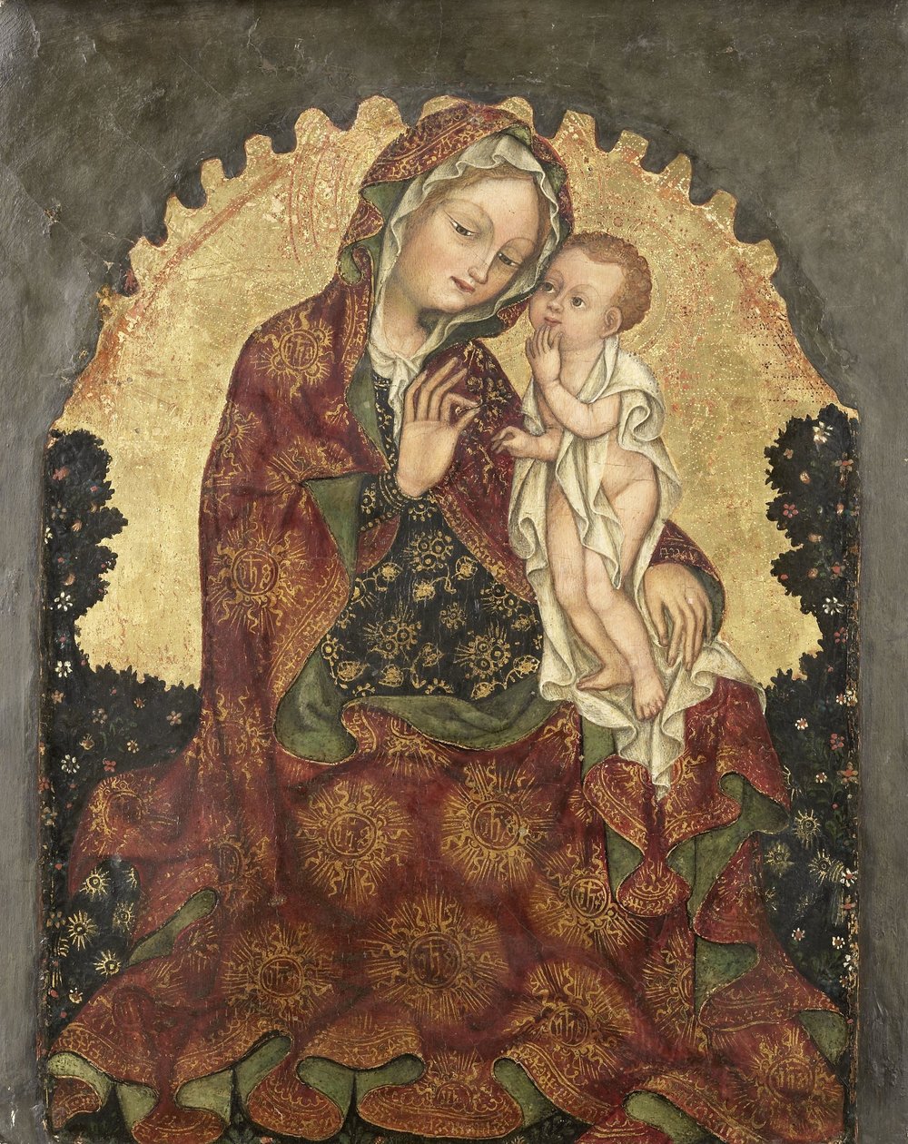 Madona da Humildade de Giovanni da Francia (attributed to)