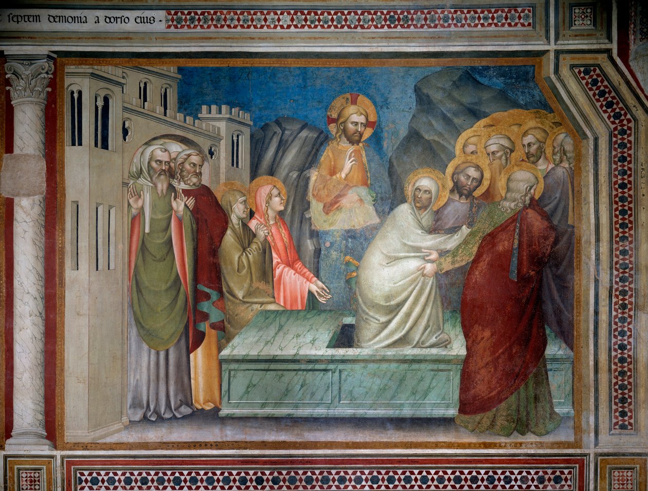 A criação de Lázaro (Fresco de Giovanni da Milano