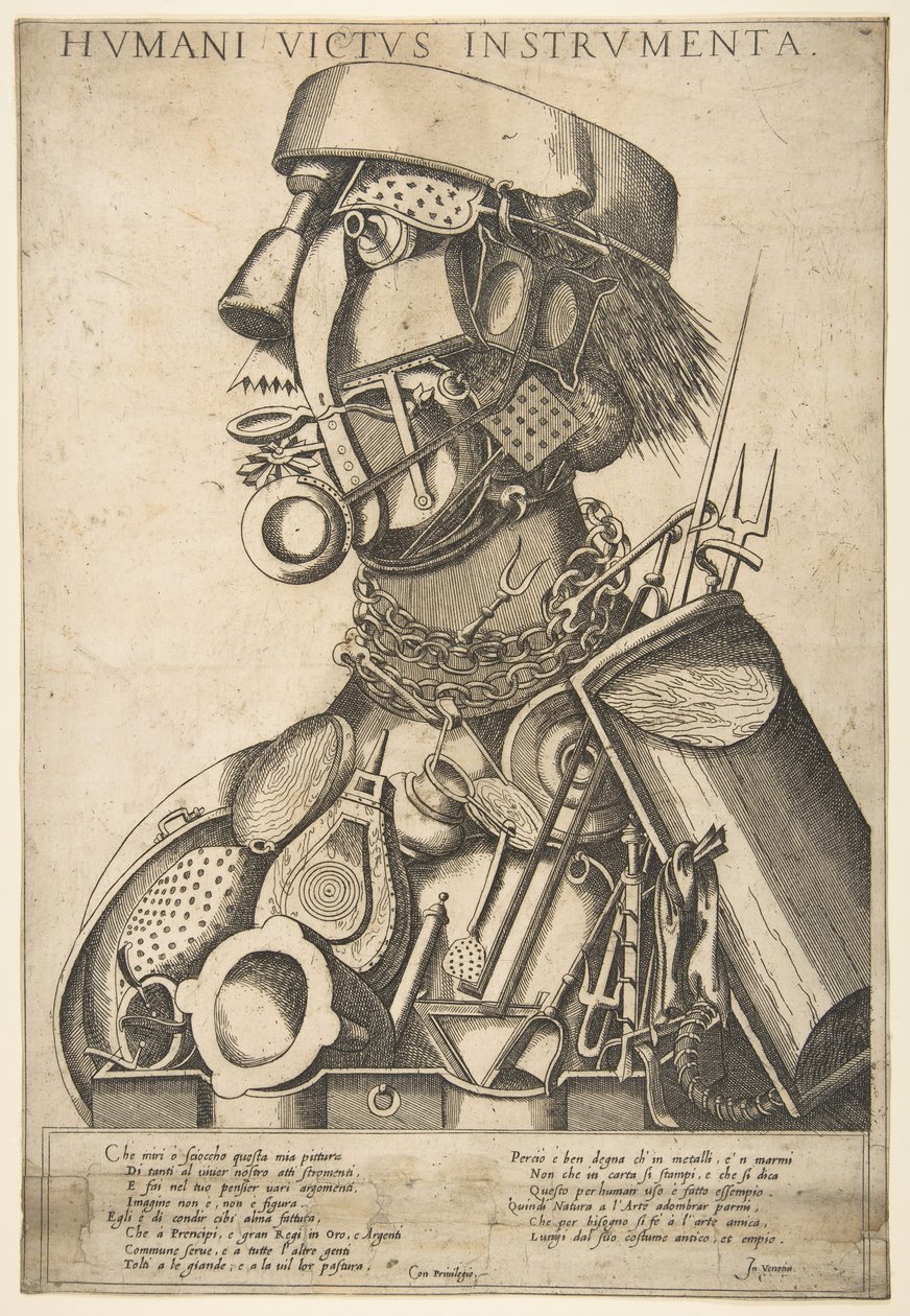 Os Instrumentos de Sustento Humano Humani Victus Instrumenta: Culinária, depois de 1569. de Giovanni da Monte Cremasco