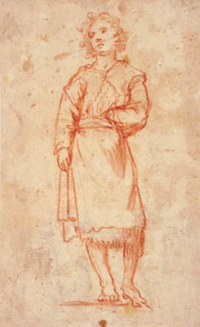 Garota de pé de Giovanni da San Giovanni