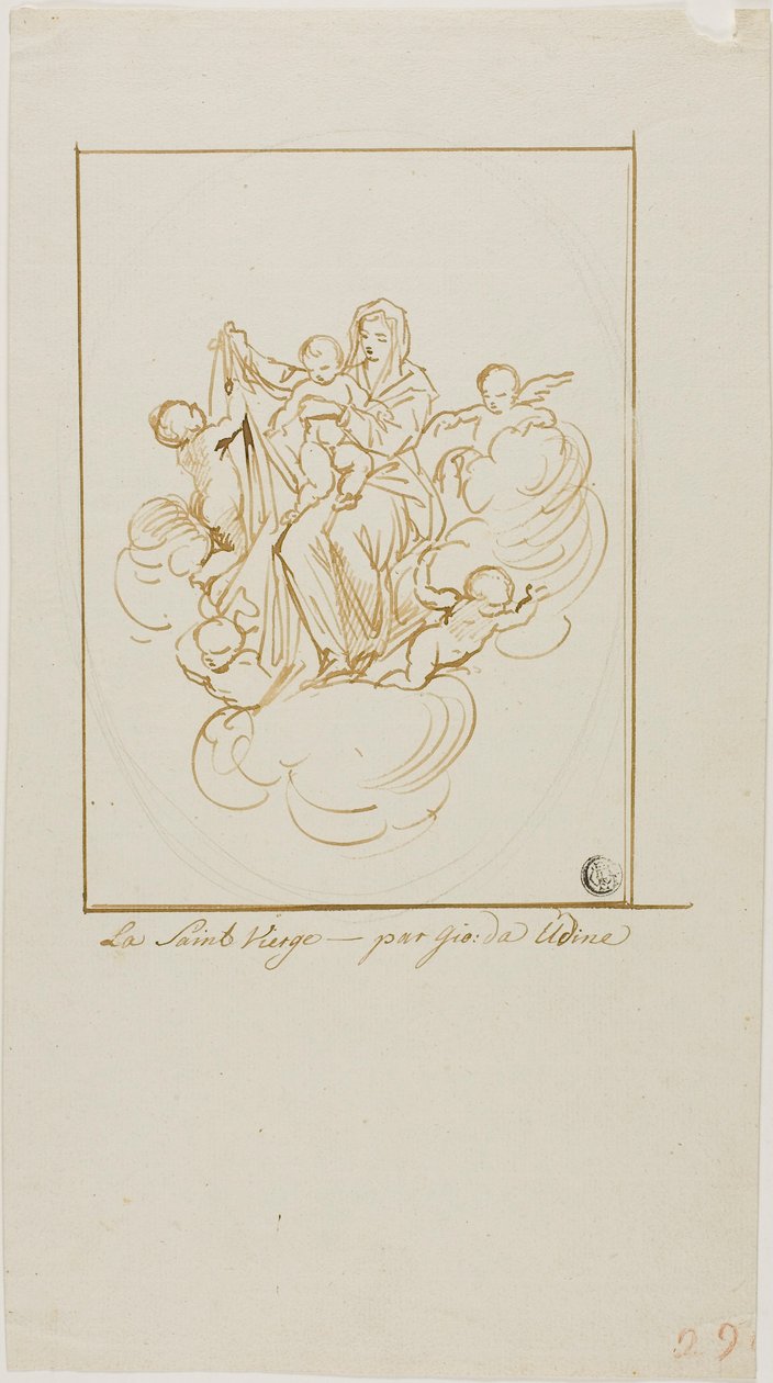 Santa Virgem de Giovanni da Udine