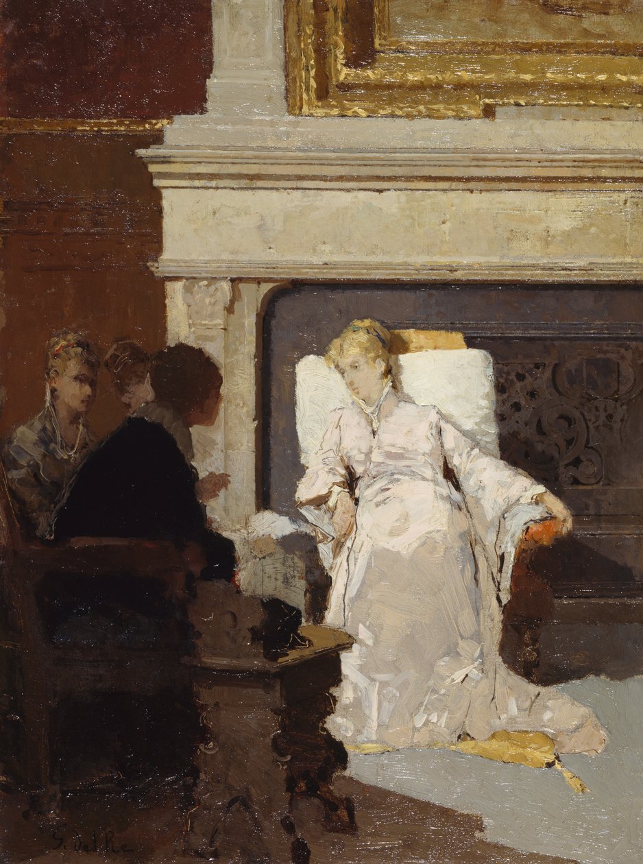 Eleonora e o poeta Tasso de Giovanni del Re