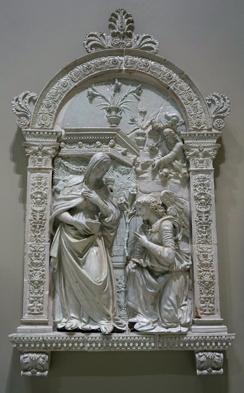 A Anunciação de Giovanni della Robbia