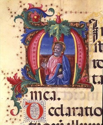 Sra. 542 f.31r Historiated 