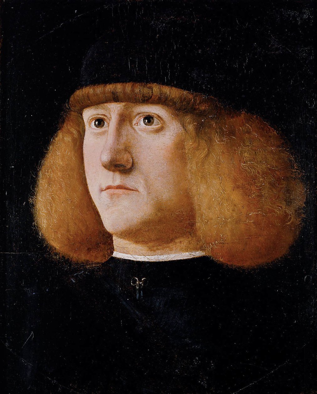 Alemão: Bildnis eines jungen Mannes Retrato de um jovem de Giovanni di Niccolo Mansueti