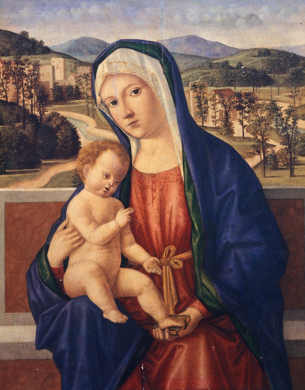 Madonna e Criança (pintura) de Giovanni di Niccolo Mansueti