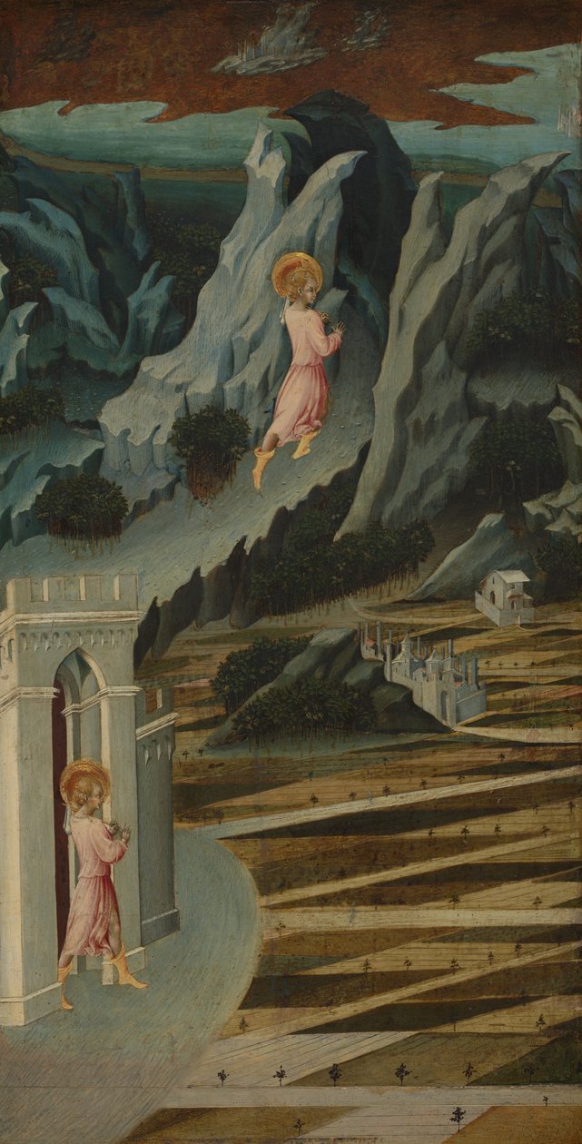 São João Batista no deserto de Giovanni di Paolo