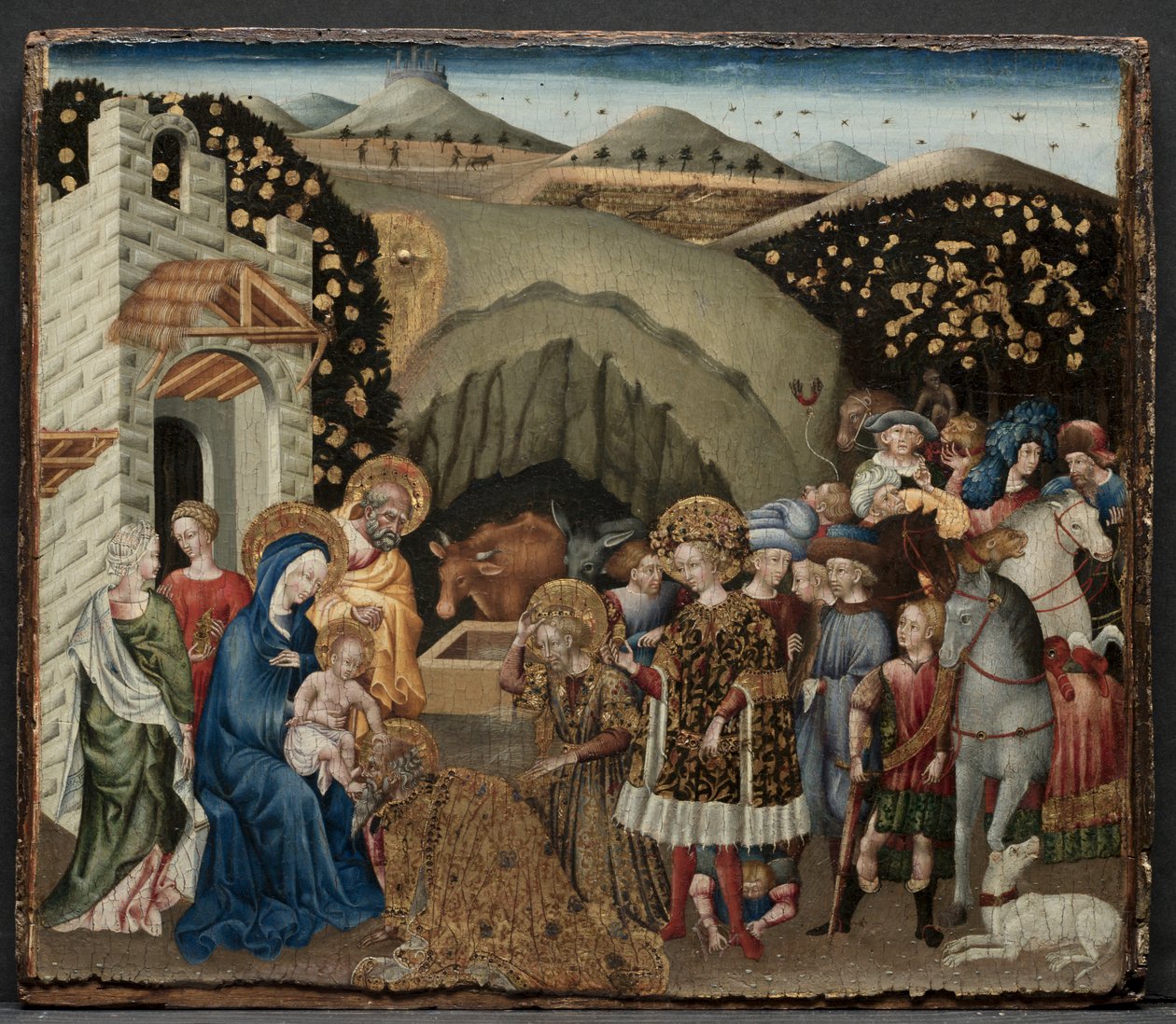 A adoração dos magos de Giovanni di Paolo