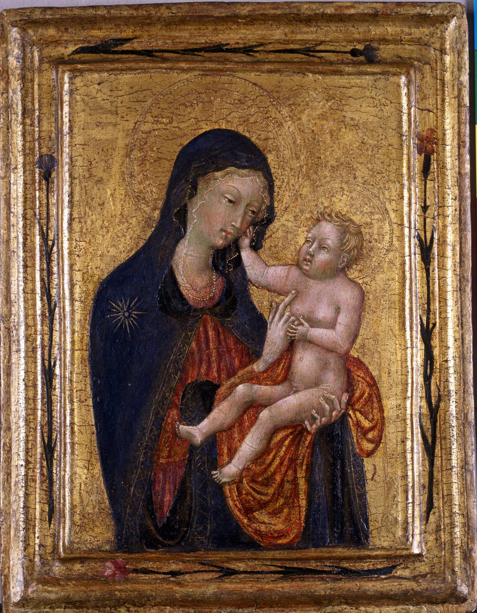 Madonna and Child, c.1445-47 (tempera em madeira) de Giovanni di Paolo di Grazia