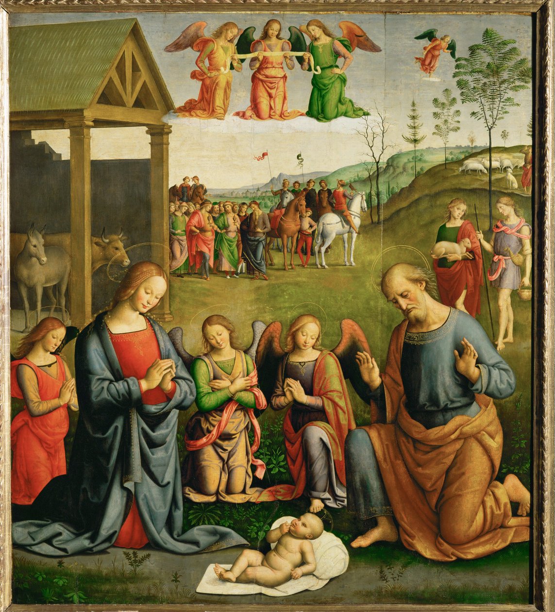 Natividade ... de Giovanni di Pietro (c.1450 1529) (studio of)