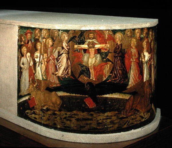 Triunfo da Eternidade, inspirado pelos triunfos de Petrarca (1304-74) de Giovanni di Ser Giovanni Scheggia